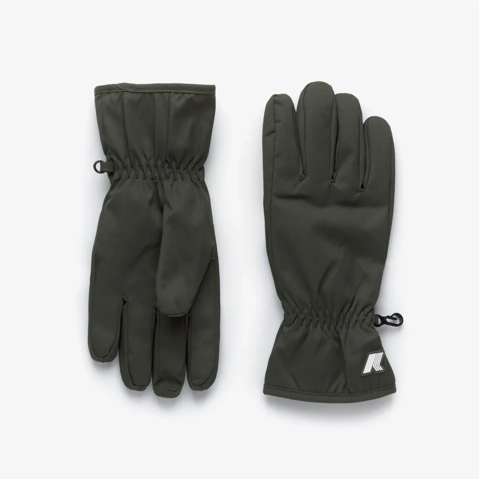 K-Way Freyr Twill Marmotta mănuși Green B-Blue