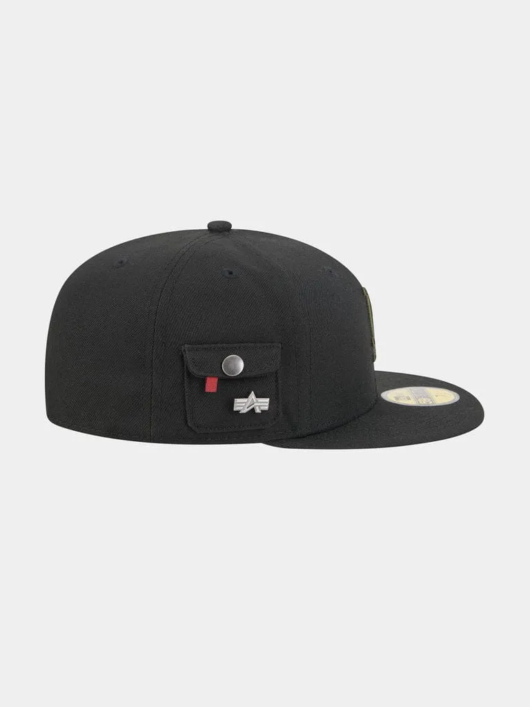 Alpha Industries Dodgers 59Fifty sapca fitted neagra poliester