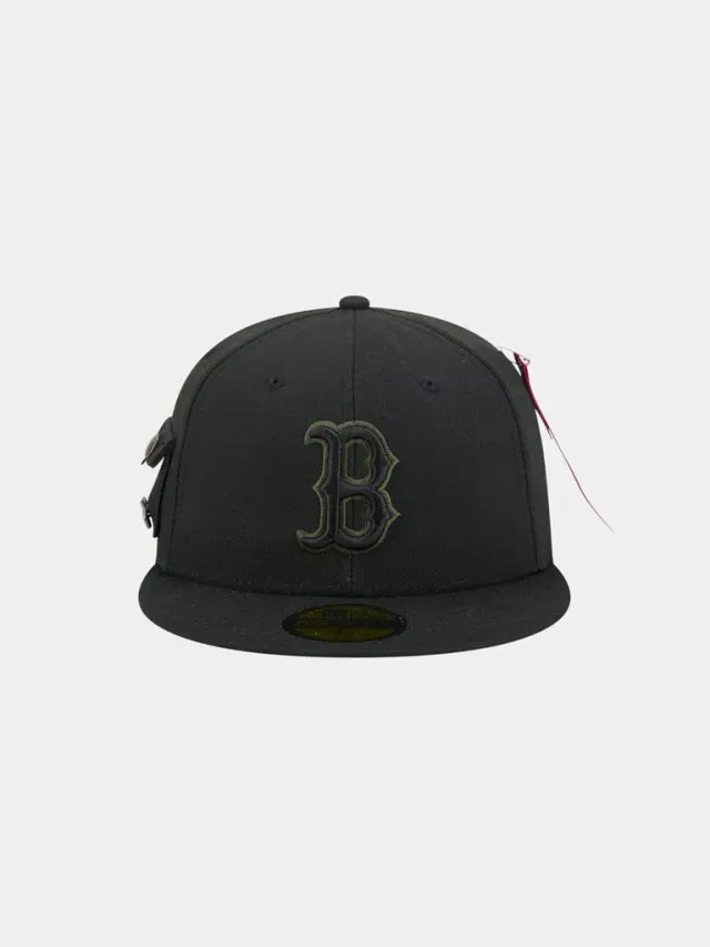 Alpha Industries Boston Red Sox 59Fifty sapca fitted neagra