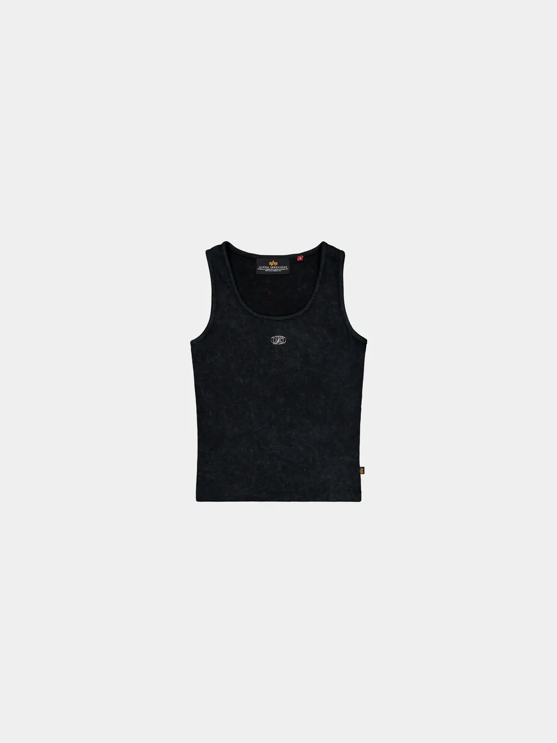 Alpha Industries World Slim maiou damă negru bumbac