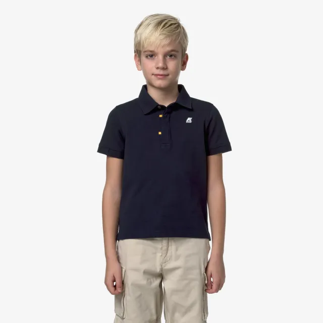 K-Way Alderic K3131HW tricou polo baieti albastru