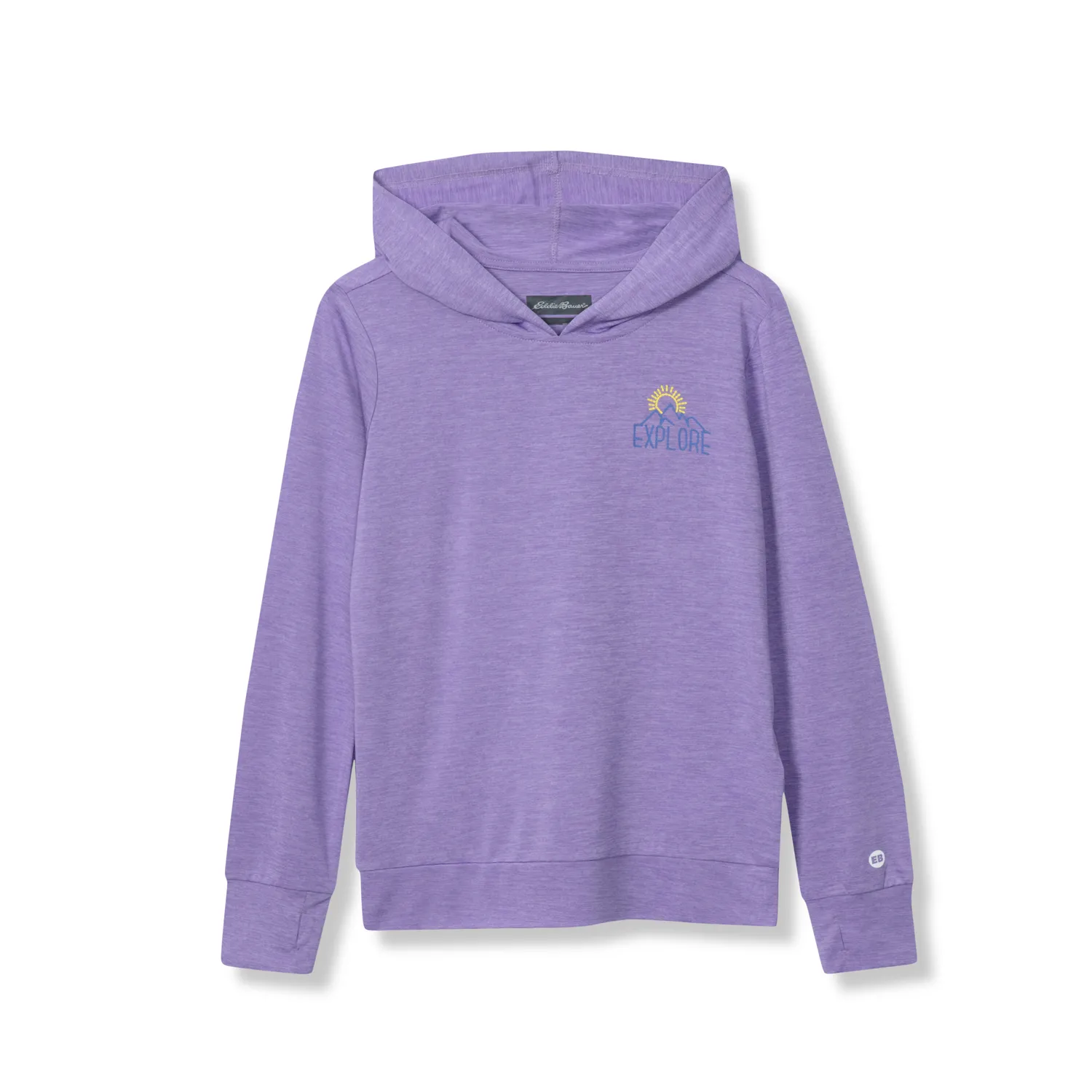 Eddie Bauer Sea Spray bluza fete cu gluga Aqua