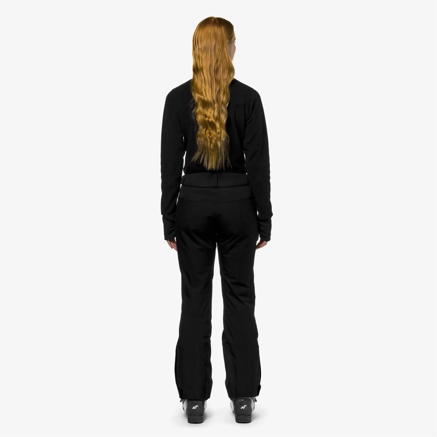 K-Way Bonneval pantaloni dama negri ski impermeabili