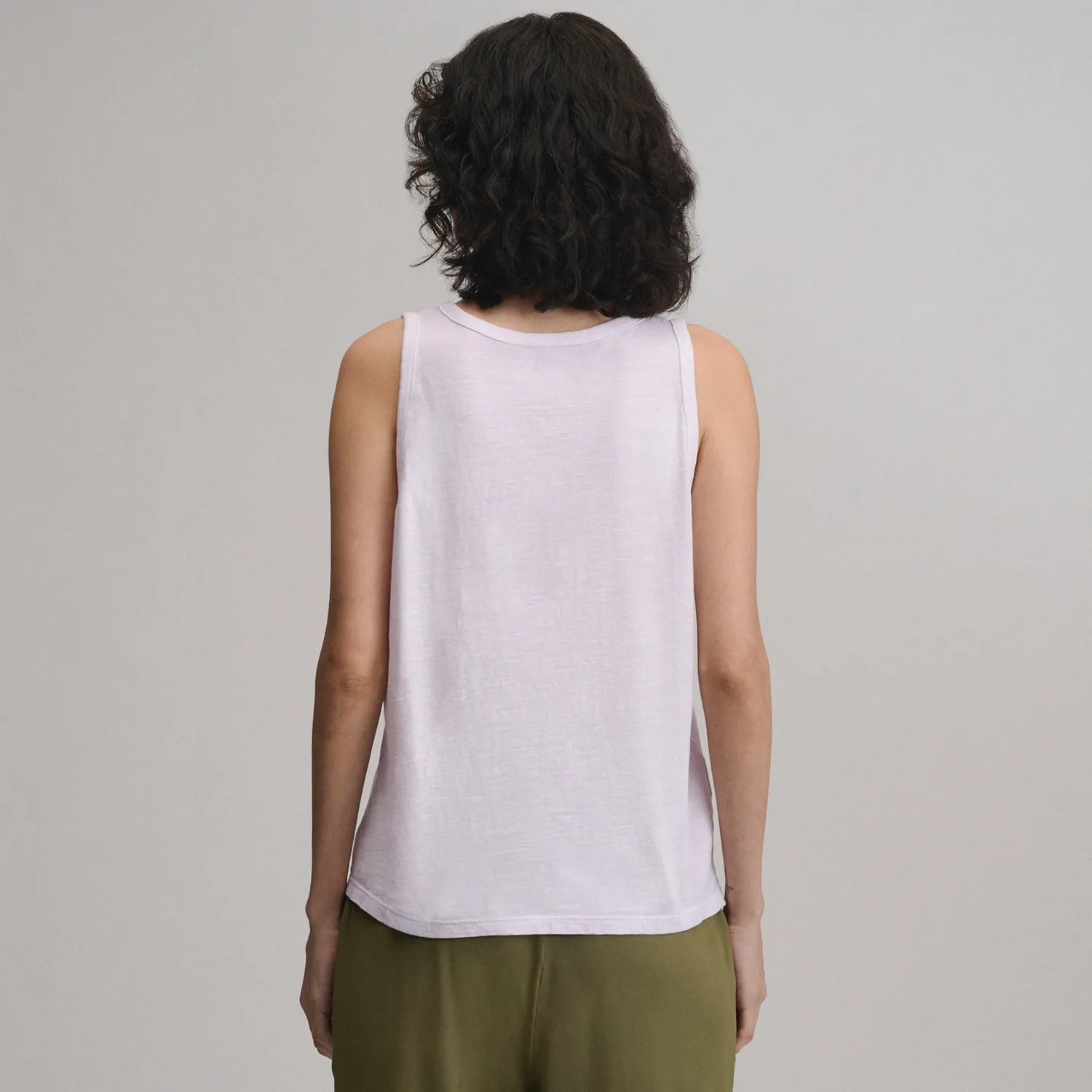Eddie Bauer Sunwashed Cotton maiou dama Alb bumbac