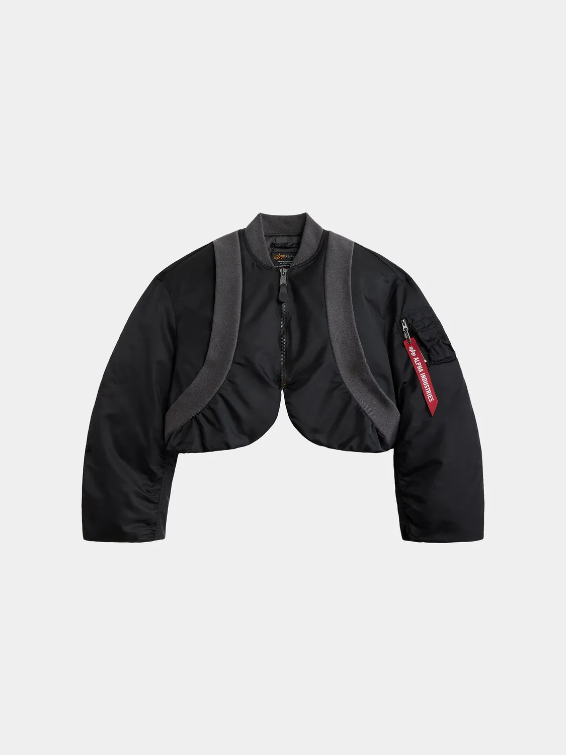 Alpha Industries MA-1 Knit Rib geaca dama neagra calduroasa