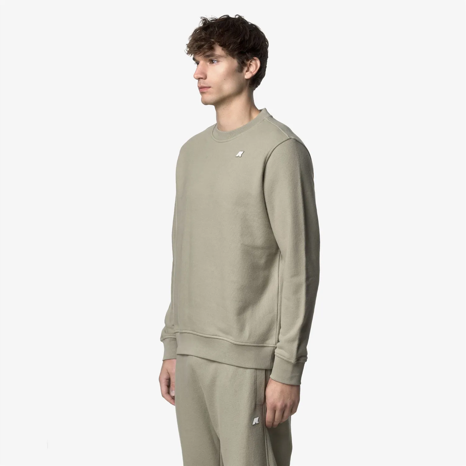 K-Way Baptiste hanorac fleece barbati Green Oak gros