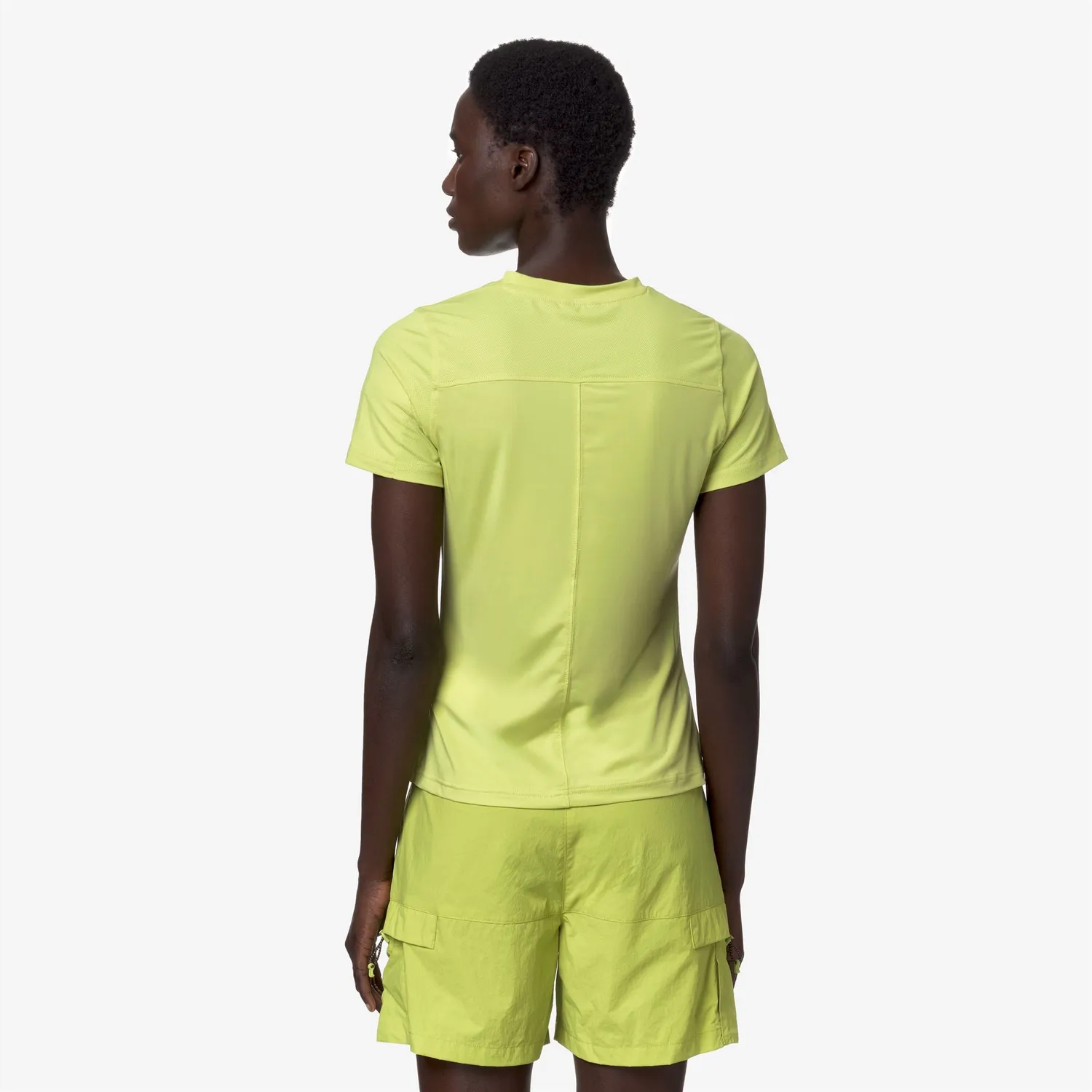 K-Way Gannat tricou damă verde celery protecție UV