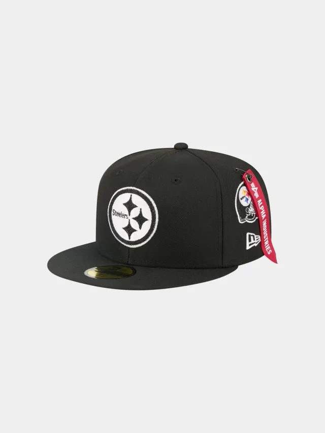 Alpha Industries Pittsburgh Steelers 59Fifty sapca neagra fitted