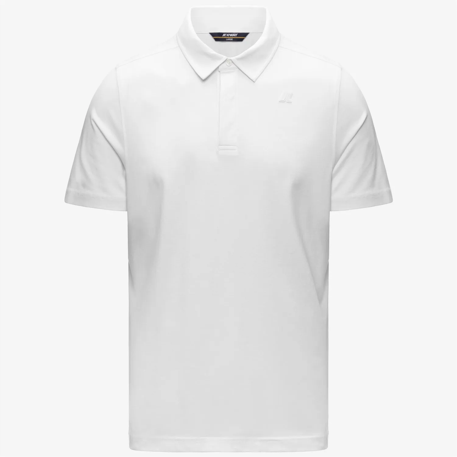 K-Way Viggo Lt Stretch Jersey polo alb slim