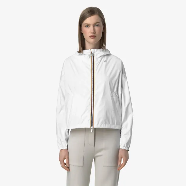 K-Way Laurette Plus.2 Double geacă femei alb reversibilă