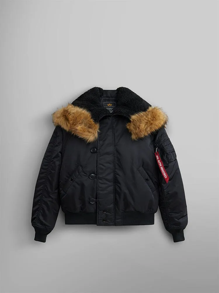 Alpha Industries N-2B Short Waist parka negru ger