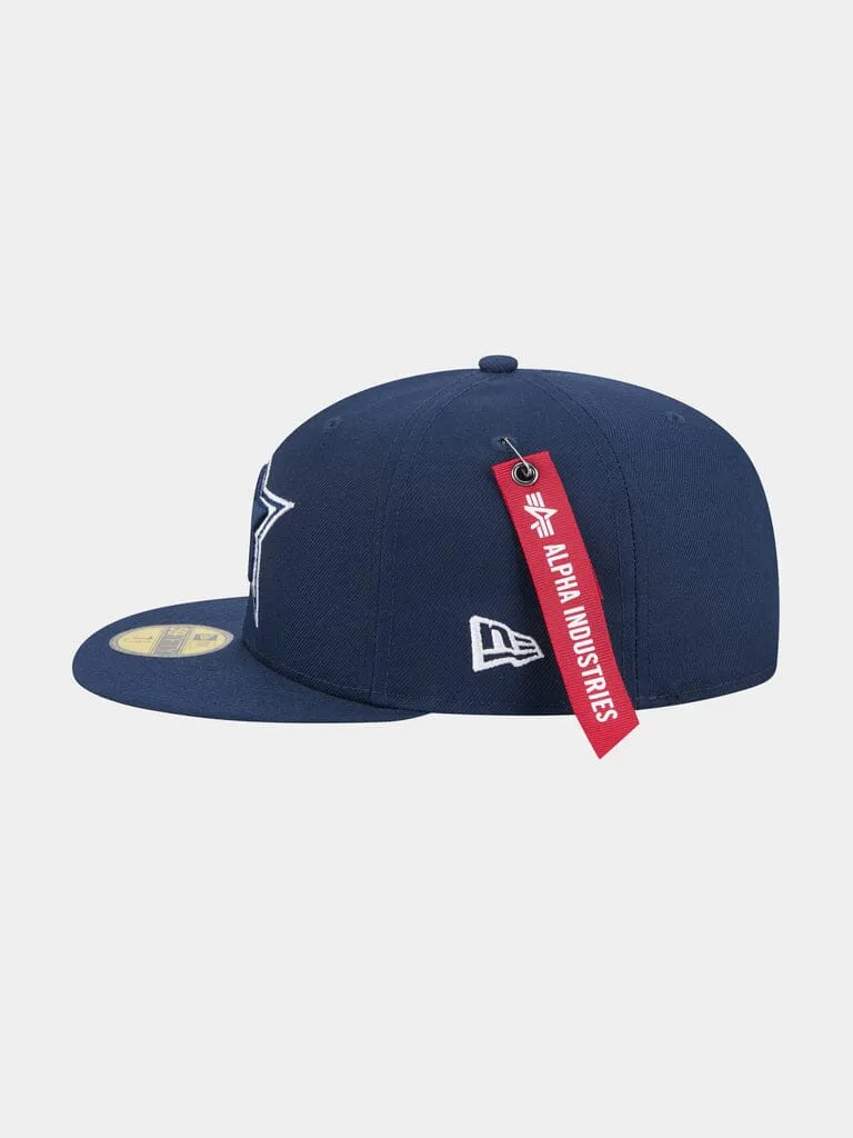 Alpha Industries Dallas Cowboys 59Fifty șapcă fitted bleumarin