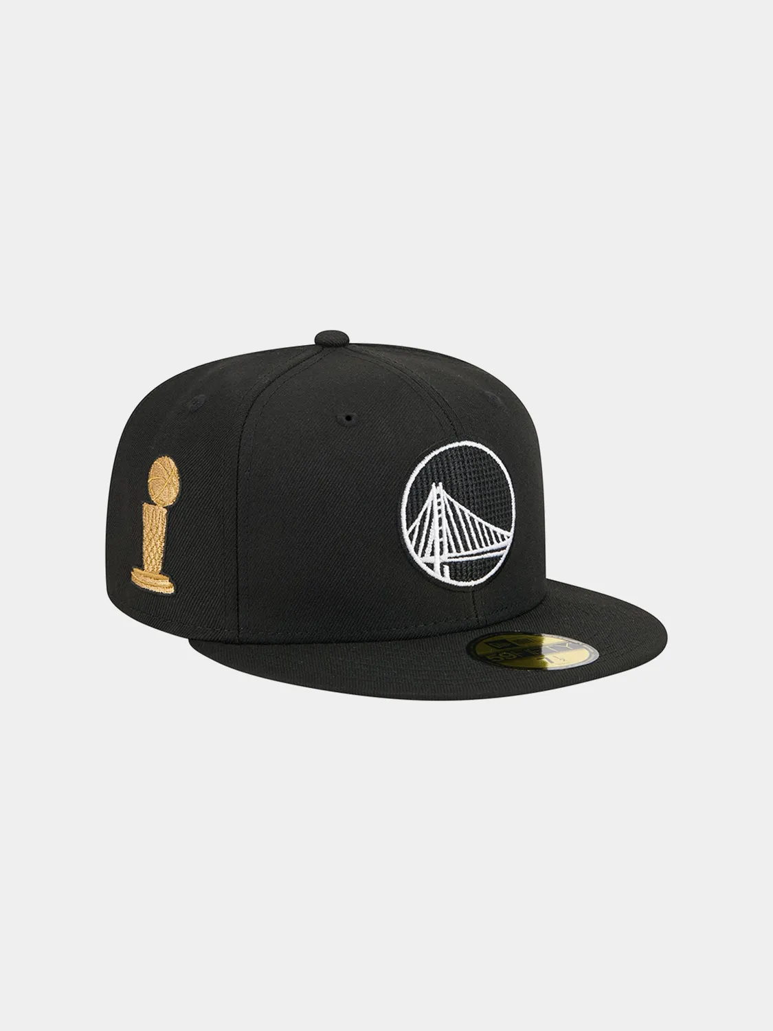 Alpha Industries Golden State Warriors 59Fifty șapcă neagră fixă