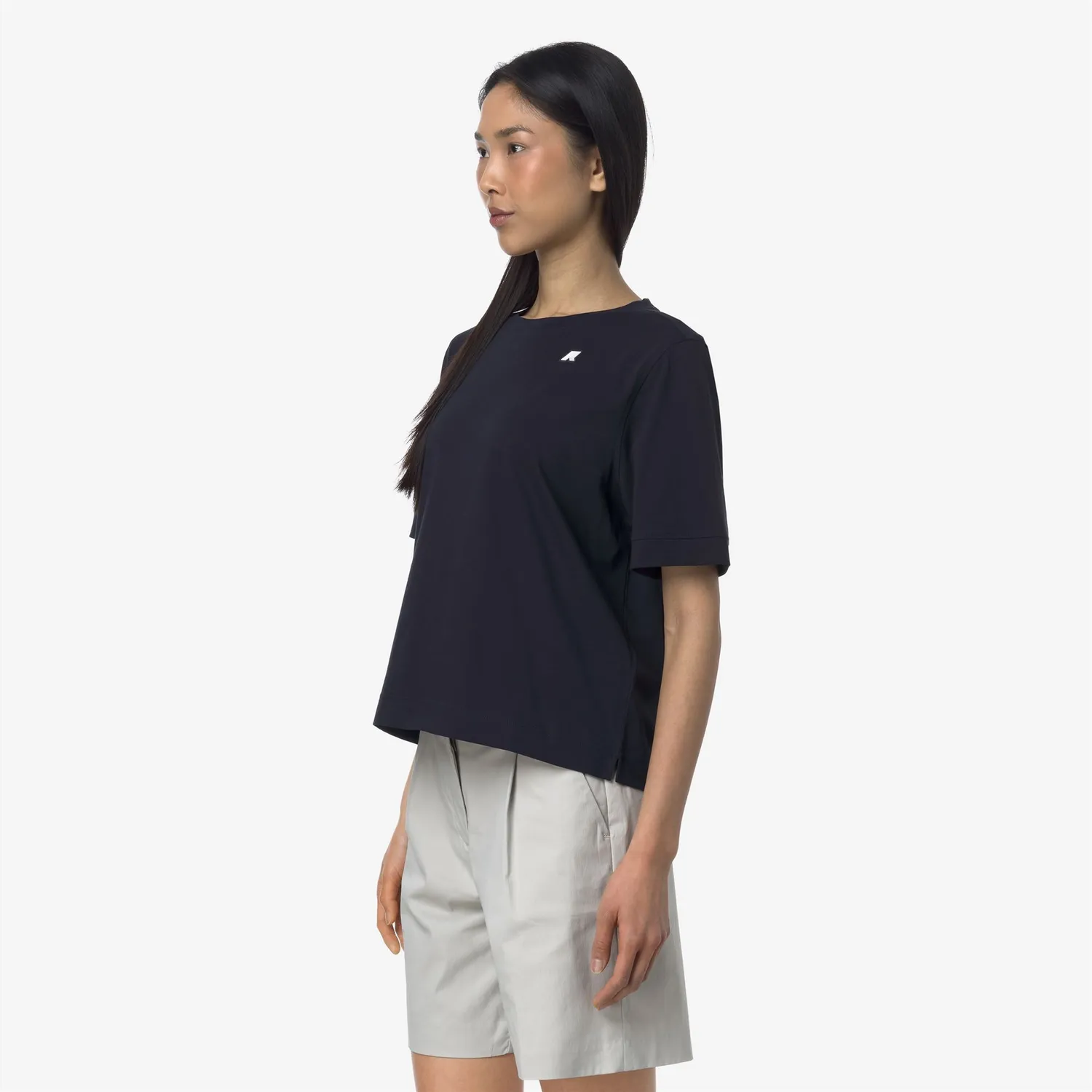 K-Way Selune Jersey tricou damă Blue Depth bumbac