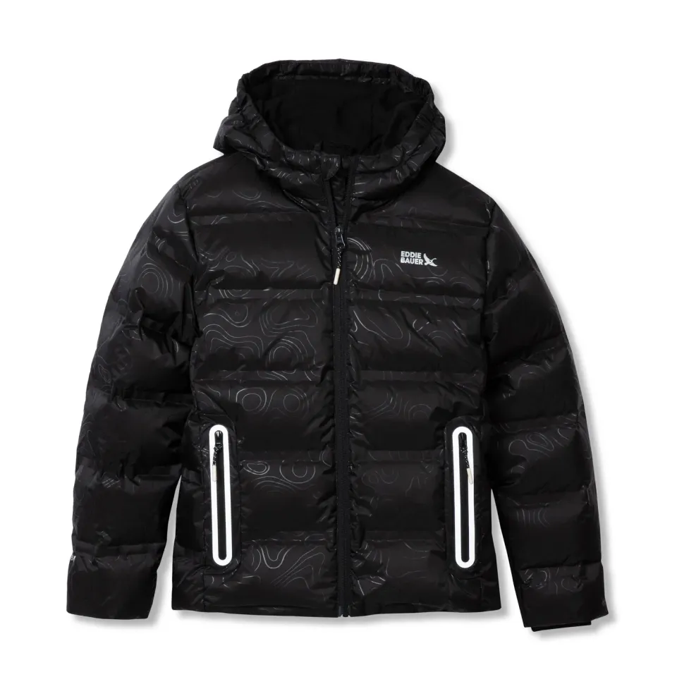 Eddie Bauer Classic Down 2.0 geaca baieti neagra puf