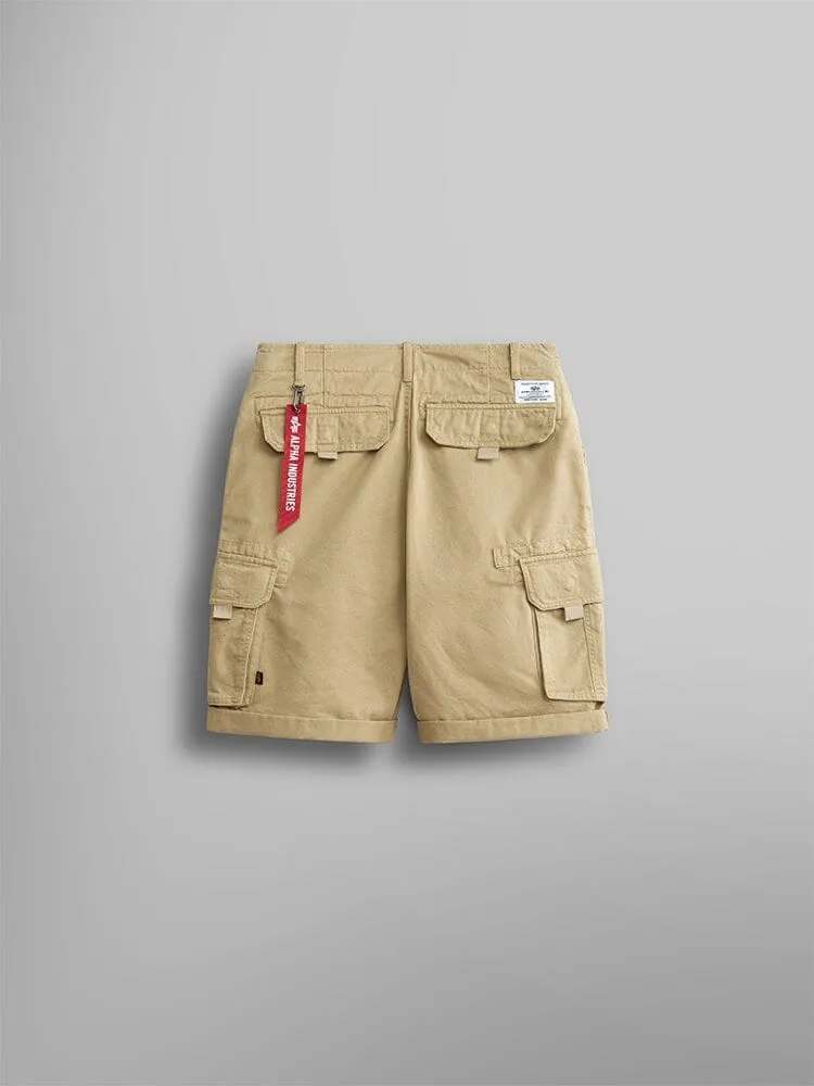 Alpha Industries Crew Short pantaloni scurți kaki bumbac