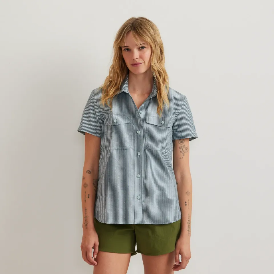 Eddie Bauer Mountain 3.0 tricou damă imprimat mânecă scurtă
