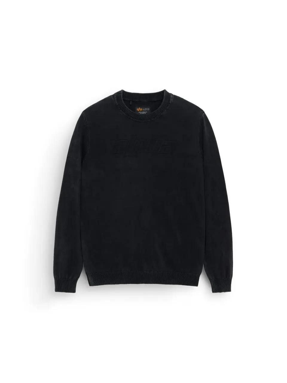 Alpha Industries Alpha pulover negru bumbac