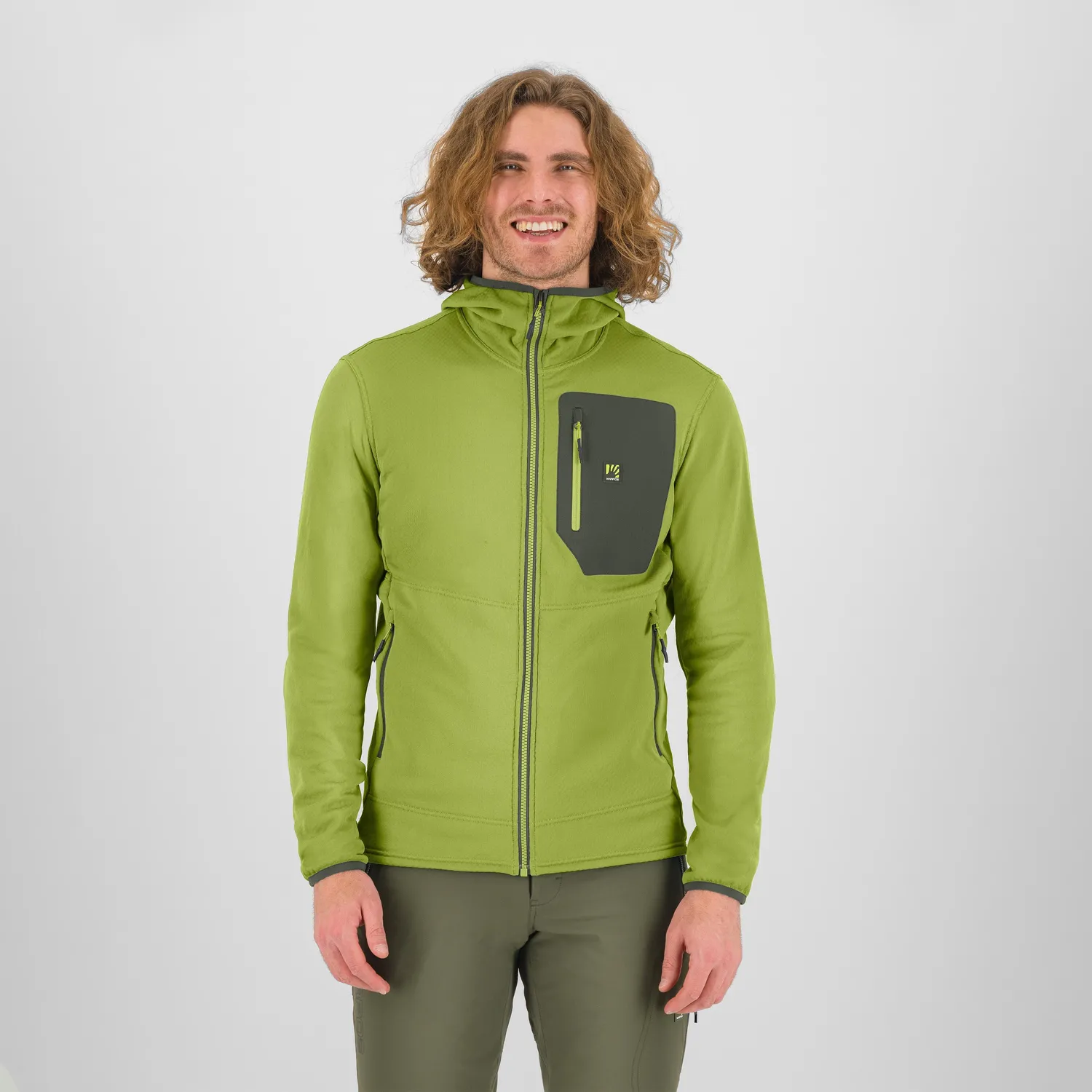 Karpos Antermoia Hoodie polar tehnic cu gluga