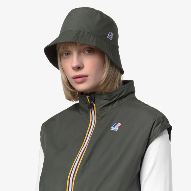 K-Way Le Vrai Reilly 4.0 pălărie verde impermeabilă