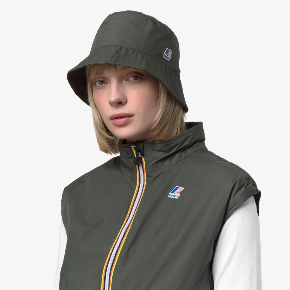 K-Way Le Vrai Reilly 4.0 pălărie verde impermeabilă