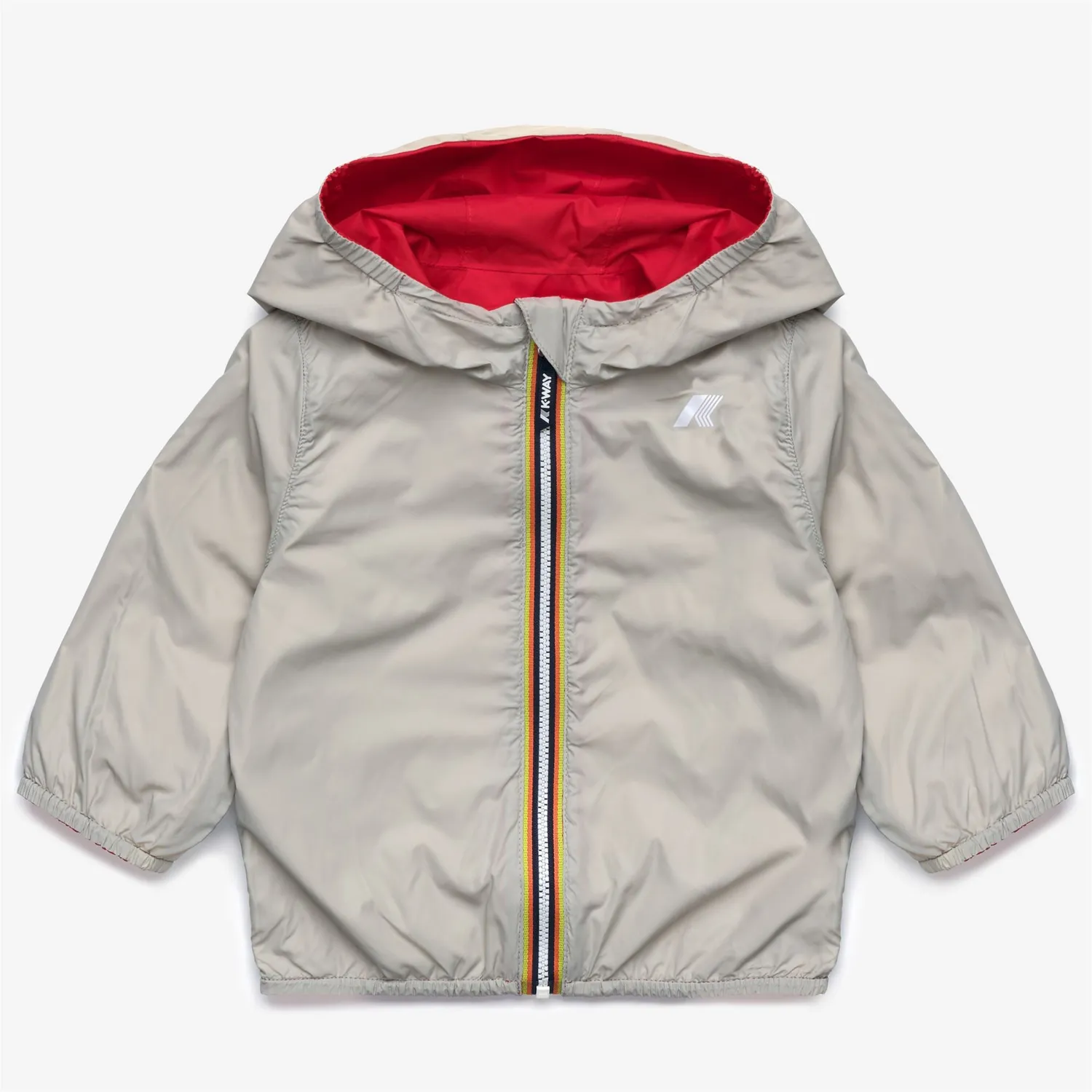 K-Way E. Jake Plus.2 Double geaca bebe rosu reversibil