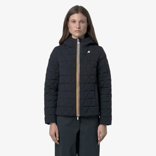K-Way Lil Diamond Quilted geacă damă albastră căldură medie