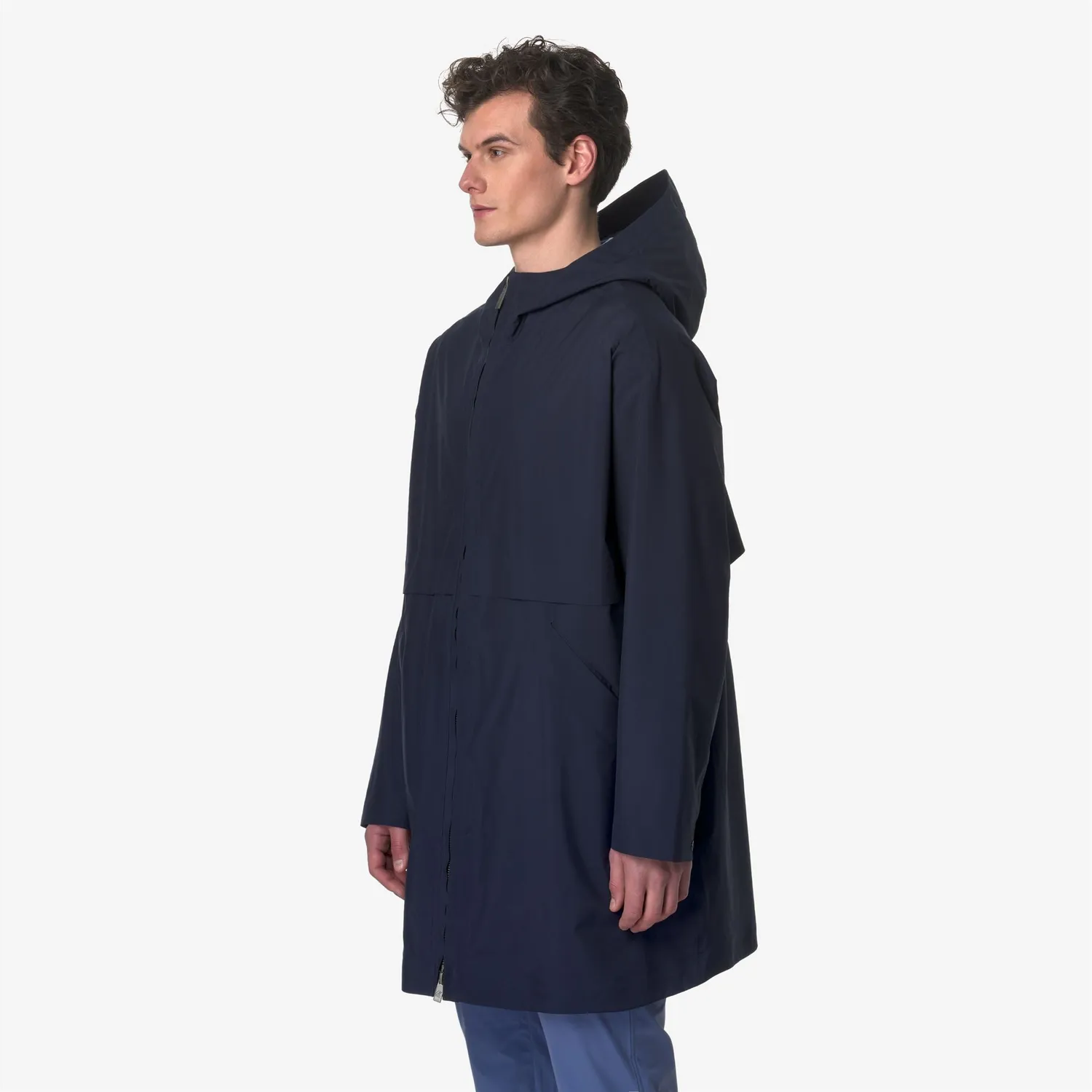 K-Way Clabel Clean Look 3L geaca barbati albastru 3/4