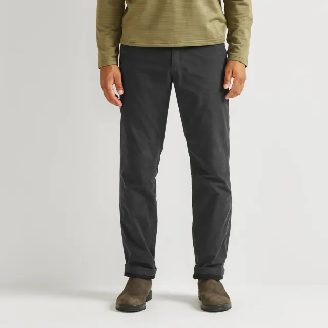 Eddie Bauer Getaway Flex Fleece-Lined pantaloni Carbon