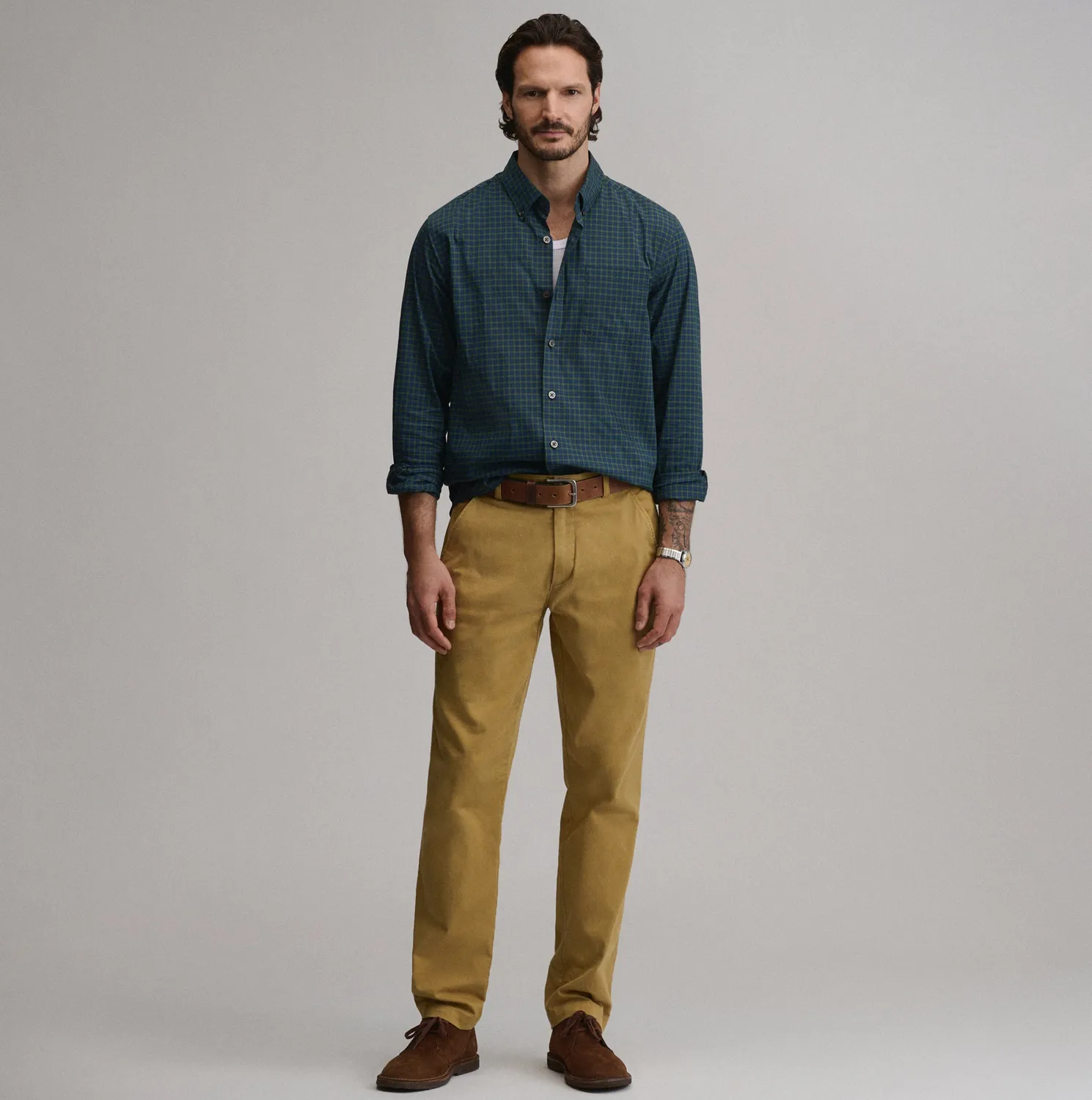 Eddie Bauer Voyager 2.0 camasa barbati albastra calcare usoara