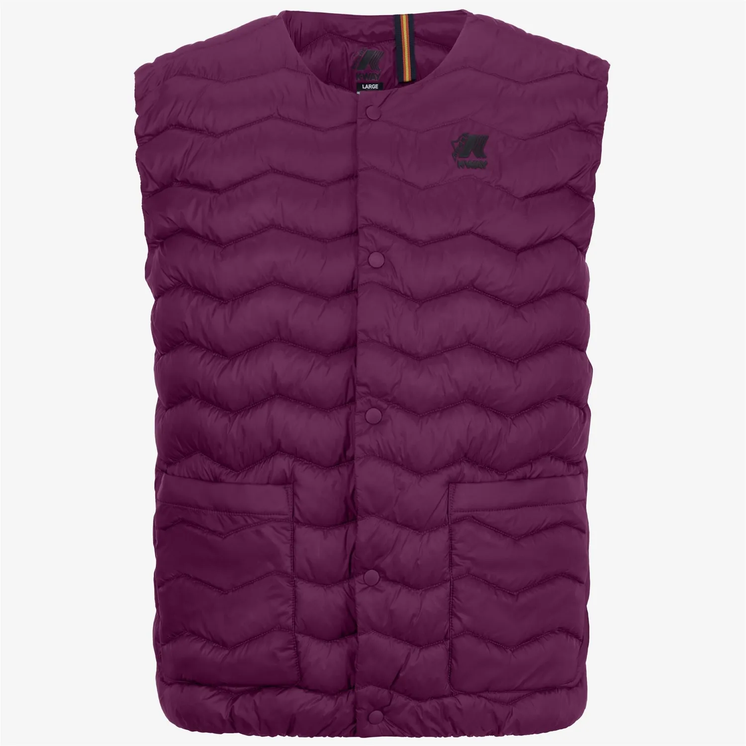 K-Way Valty vesta barbati Violet Purple matlasata