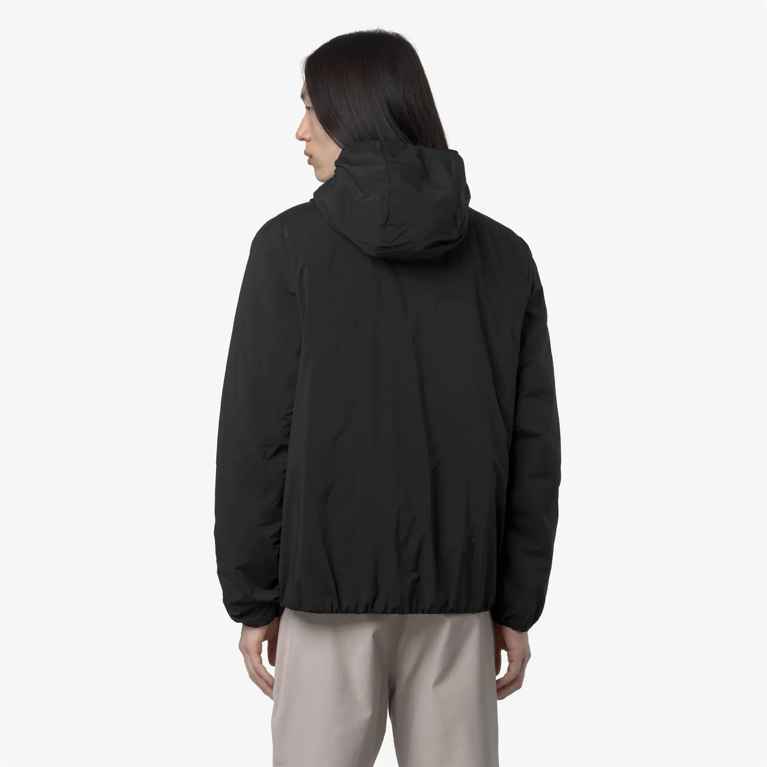 K-Way Jack Plain Warm geacă bărbați negru matlasată