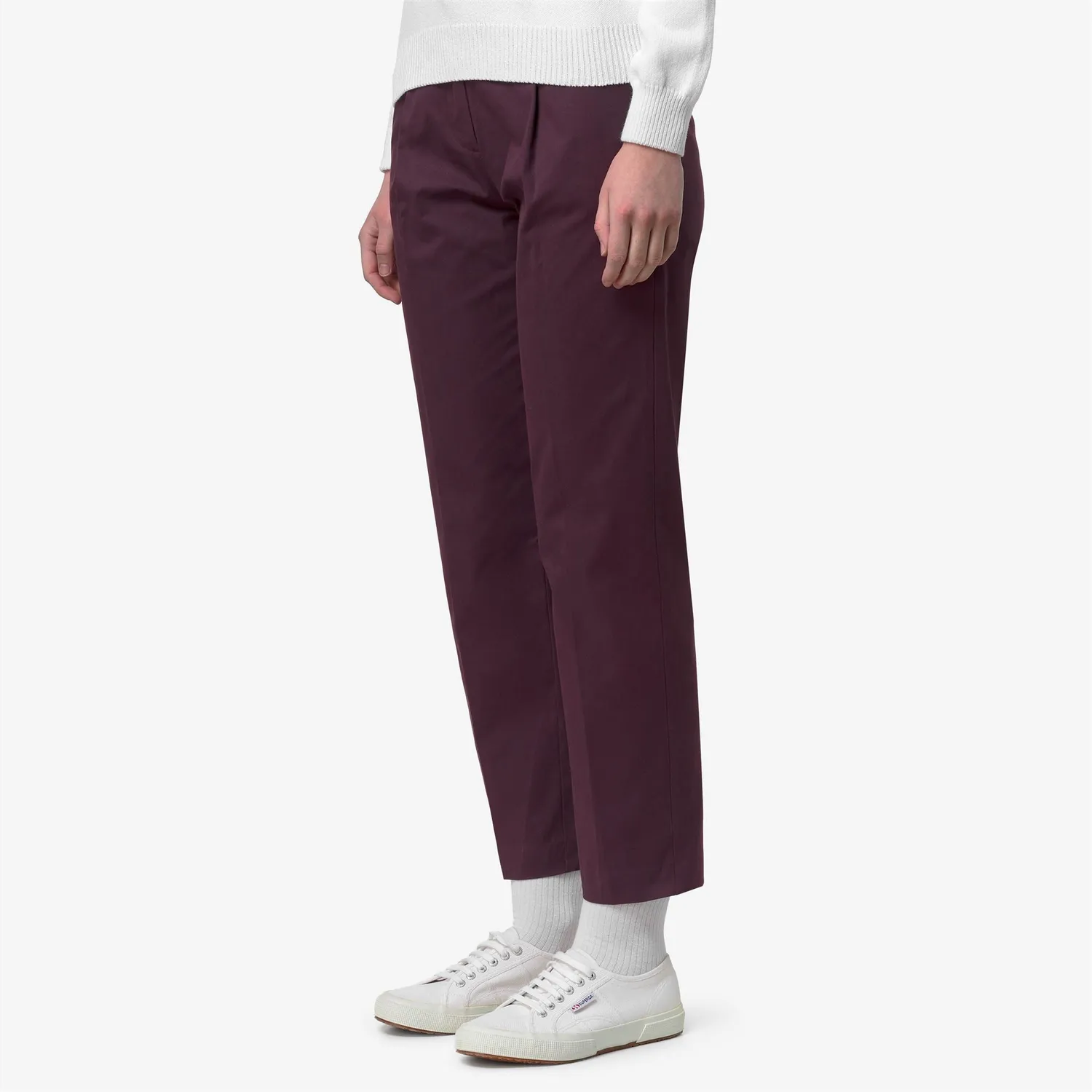 K-Way Eyre Peach Golf pantaloni dama violet bermude cargo