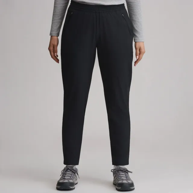 Eddie Bauer Scout Pantaloni dama Black captusiti fleece
