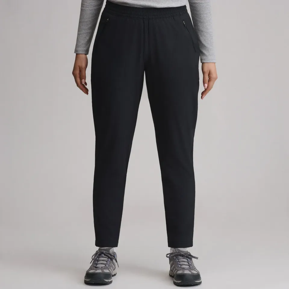 Eddie Bauer Scout Pantaloni dama Black captusiti fleece