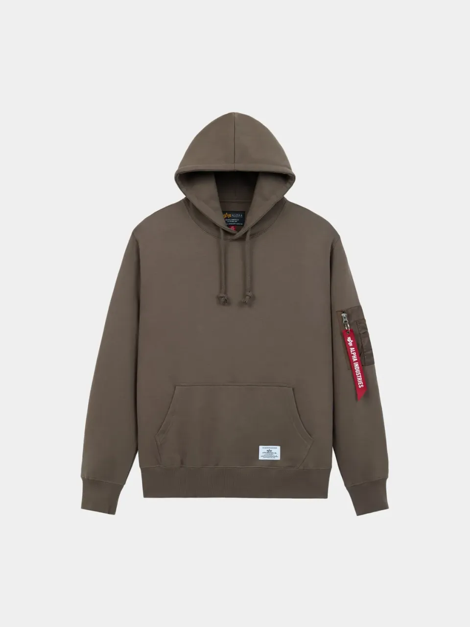Alpha Industries Utility Pocket hanorac negru bumbac