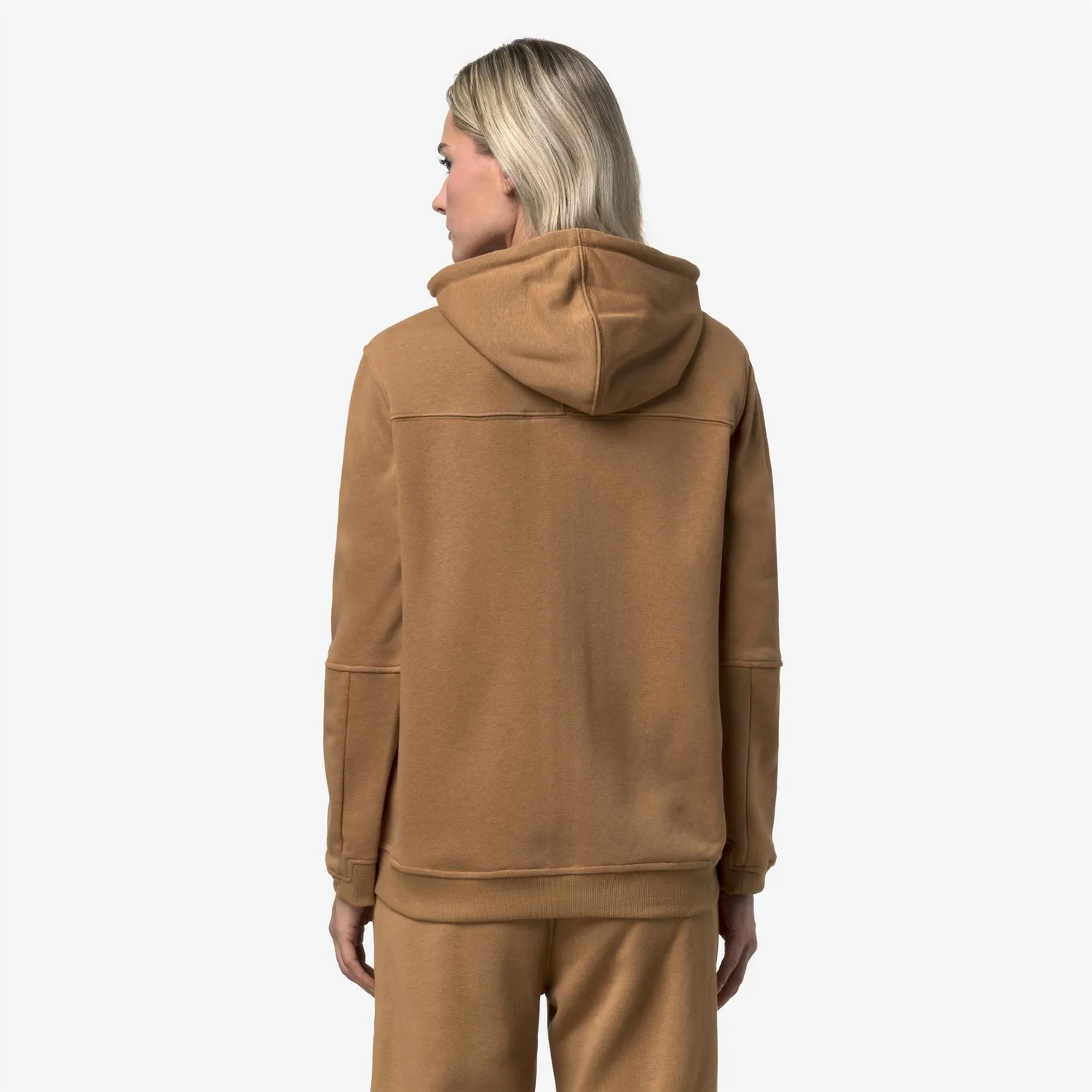 K-Way Prosper hanorac unisex maro cu gluga