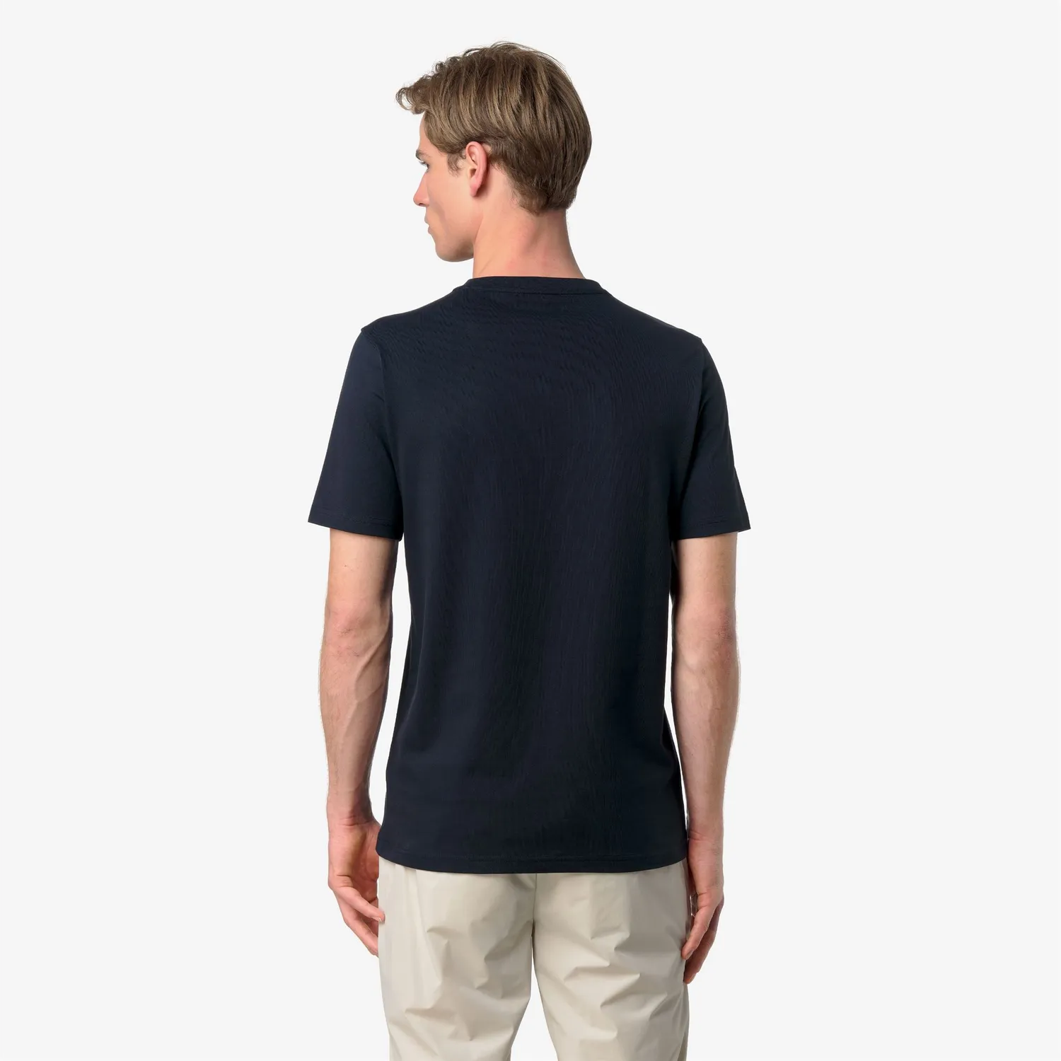 K-Way Odom Jersey tricou barbati albastru bumbac