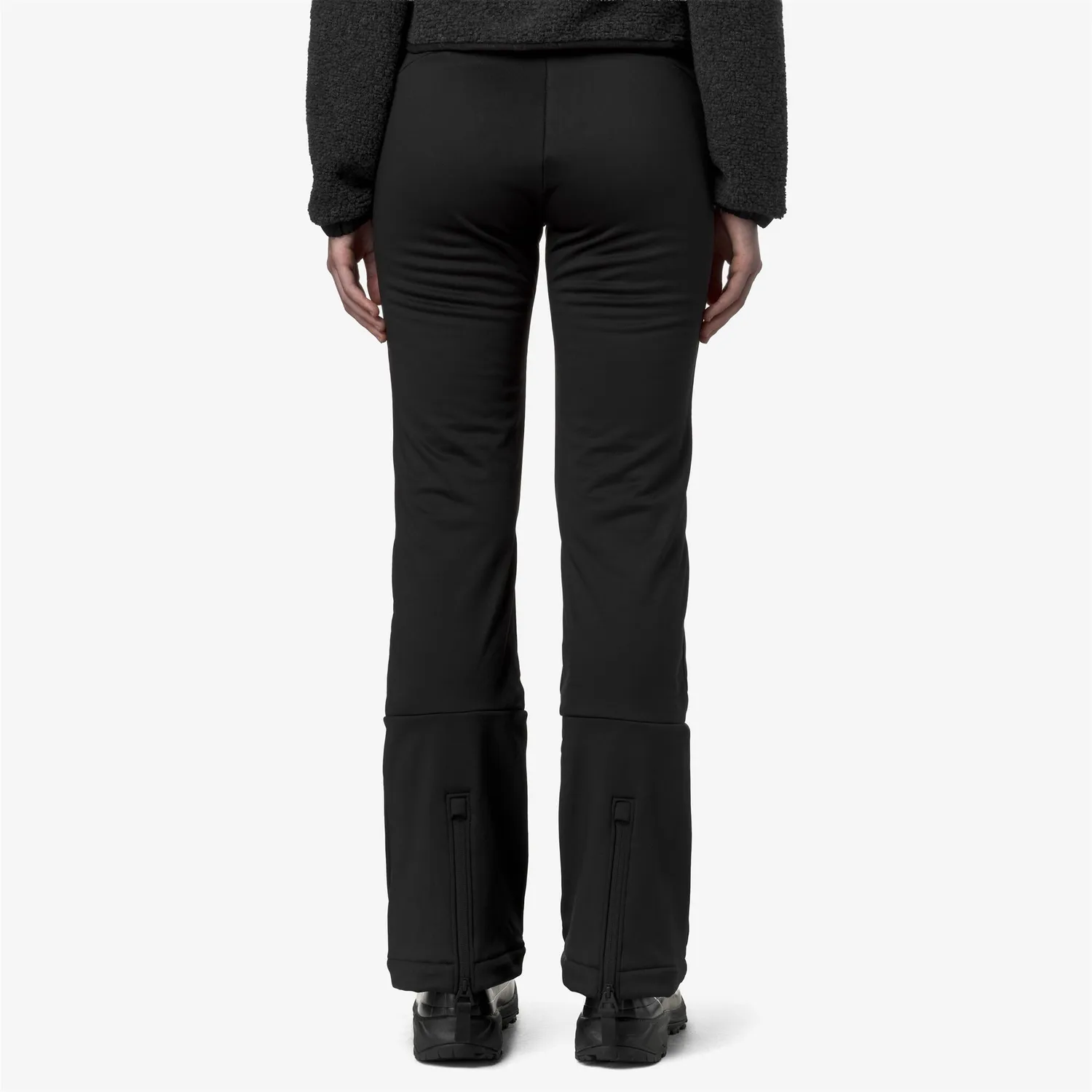 K-Way Escreins Softshell pantaloni ski negri dama