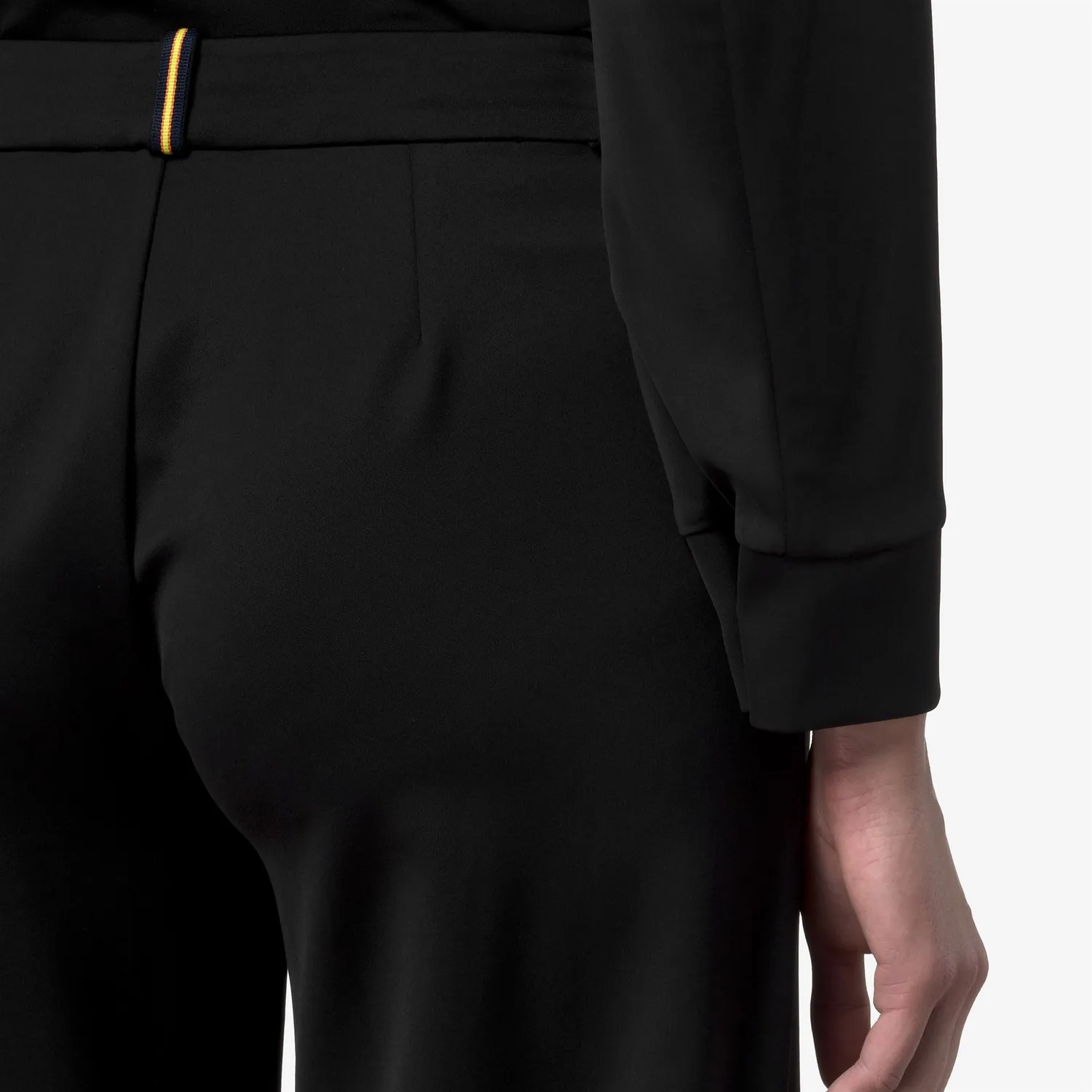 K-Way Jalle SL Spacer pantaloni sport negri damă largi