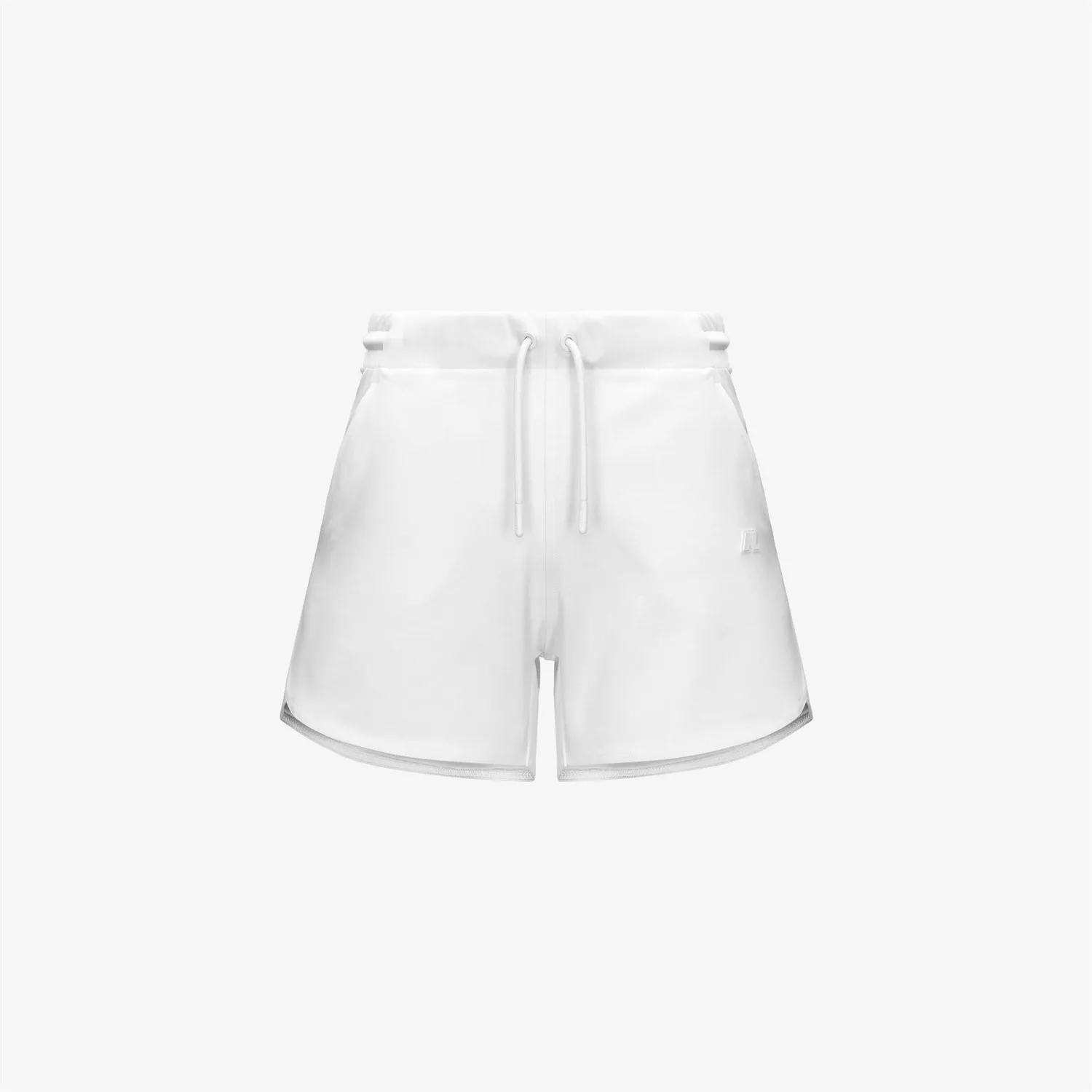 K-Way Otieze Interlock short dama alb bumbac