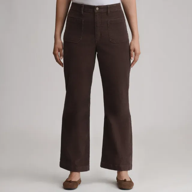 Eddie Bauer True Icon Stretch pantaloni damă Deep Wisteria elastici