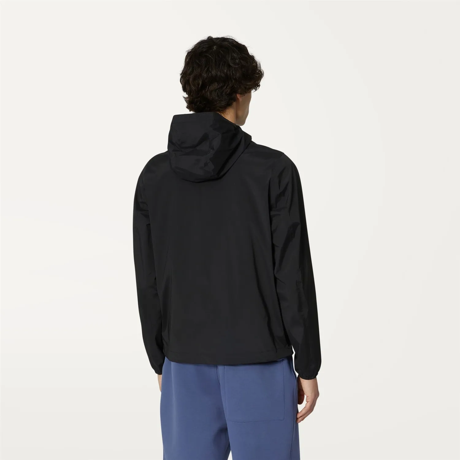 K-Way Jack Stretch Nylon Jersey geaca barbati negru