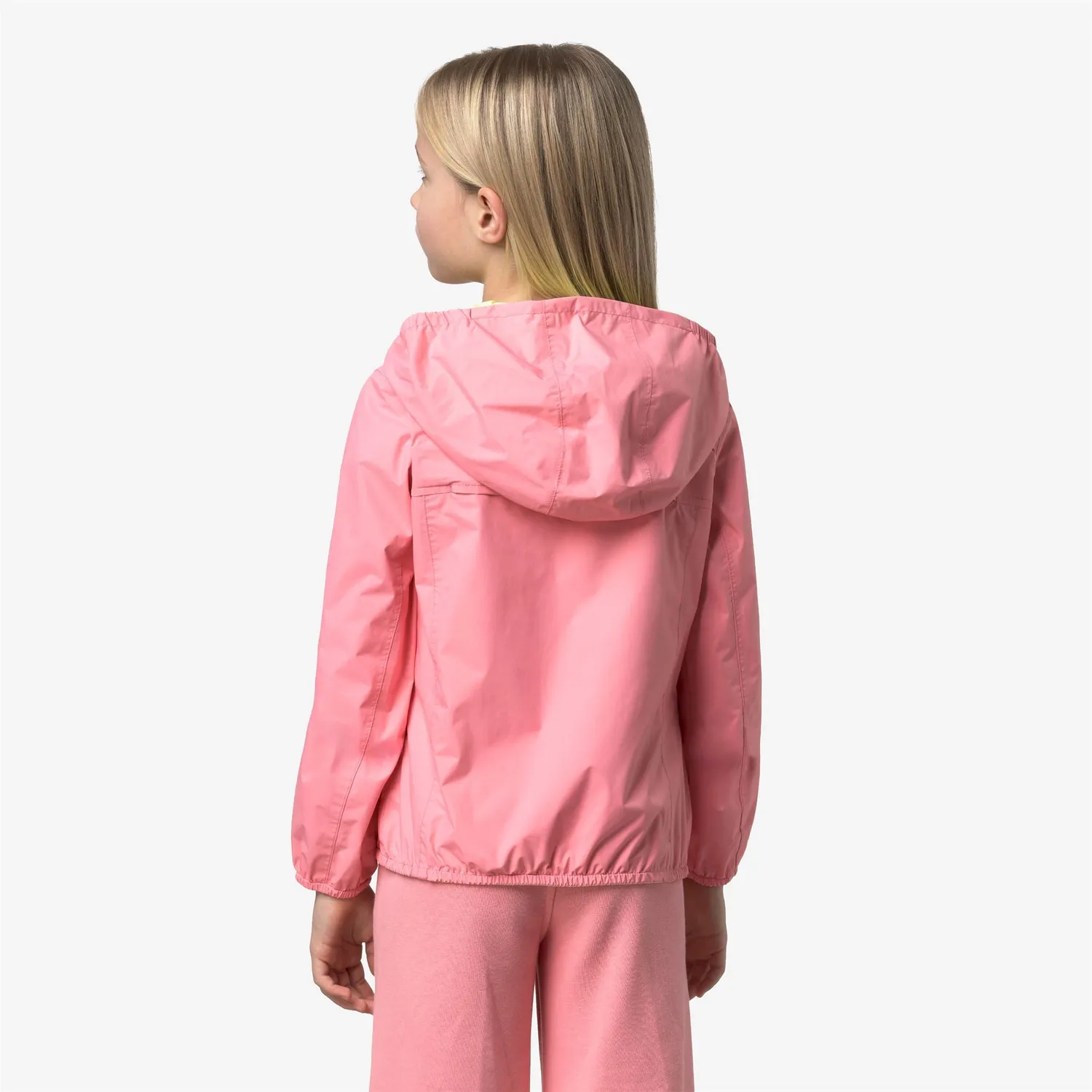 K-Way Lily geaca fete roz reversibila impermeabila