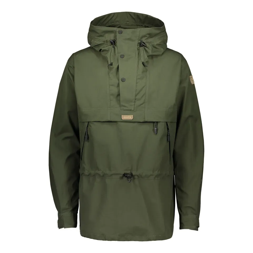 Sasta Peski Ventile anorak Negru rezistent la apa