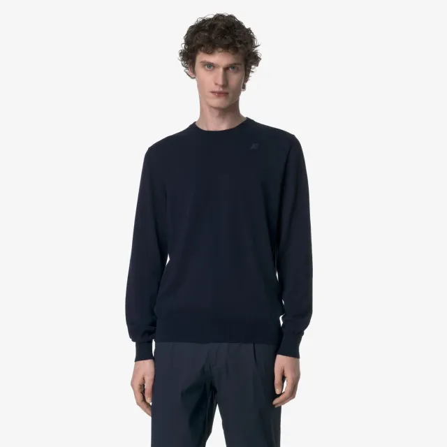 K-Way Sebastien Cotton PS pulover barbati blue depth