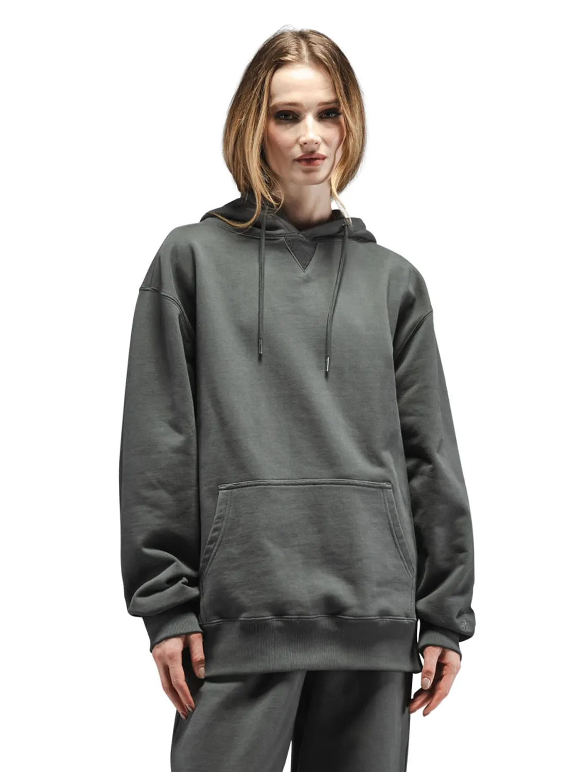 Alpha Industries Essential French Terry Hoodie Gen II hanorac charcoal bumbac