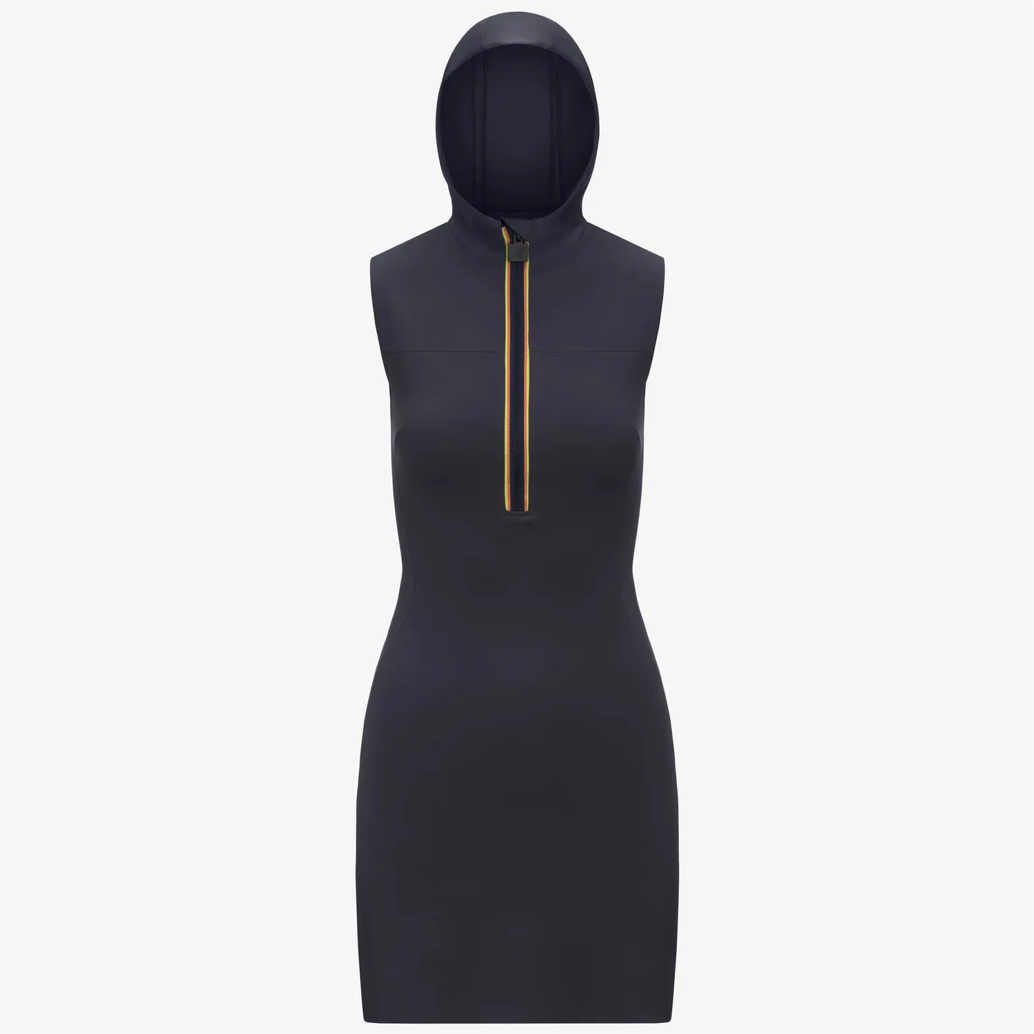 K-Way Hoodress Scuba rochie dama albastru mini