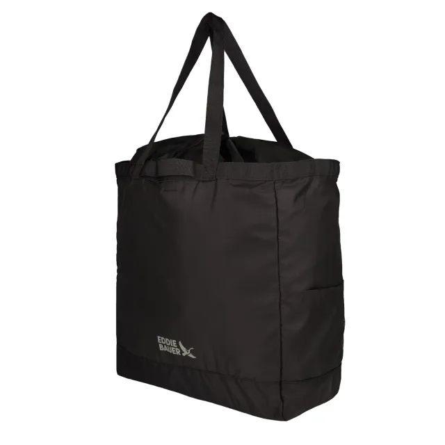 Eddie Bauer Stowaway geantă tote 25L neagră pliabilă