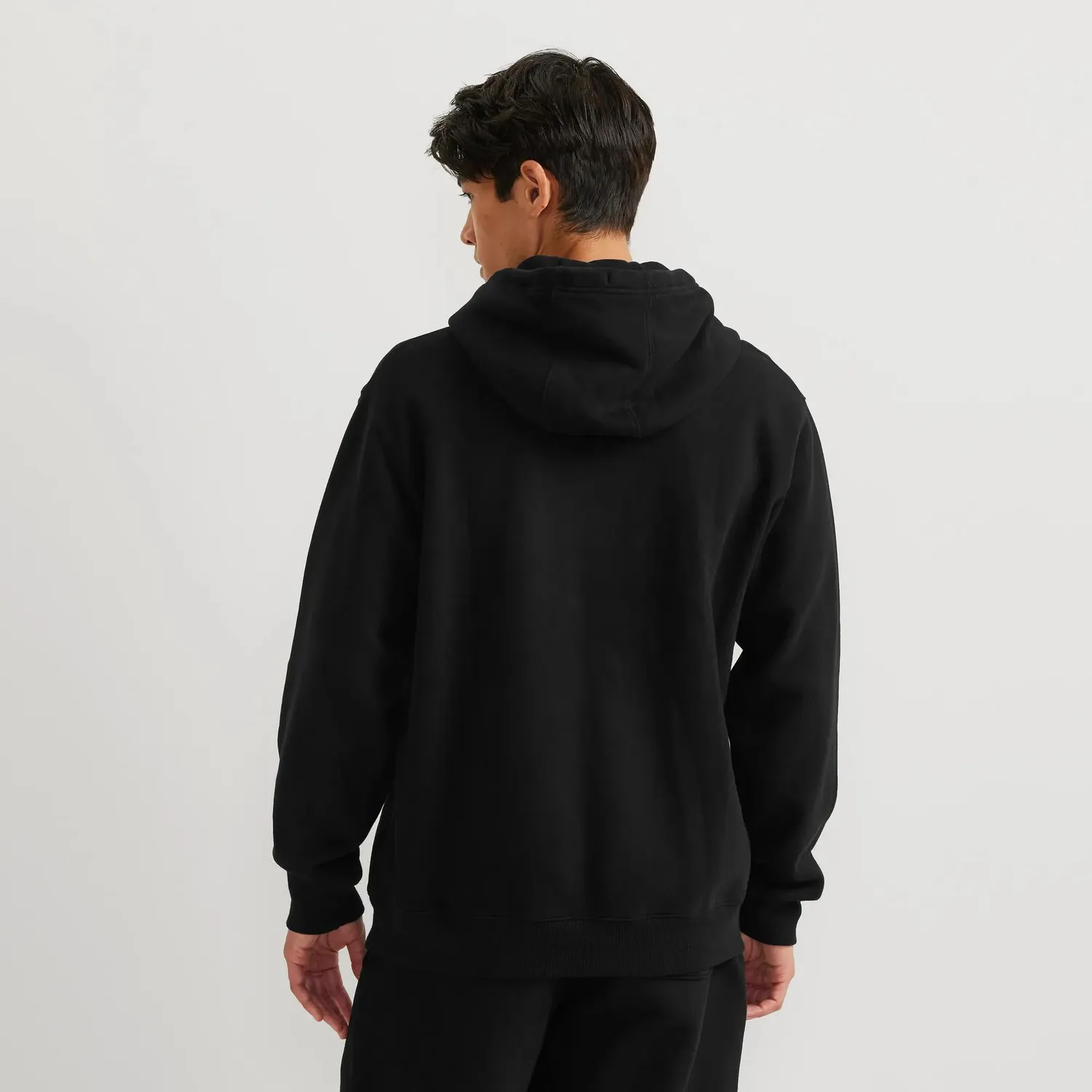 Eddie Bauer Vintage Soft hanorac barbati negru gros